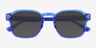 Reframe Crystal Blue AcetateSunglass Frames from EyeBuyDirect, Closed View