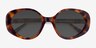 Intuition Tortoise AcetateSunglass Frames from EyeBuyDirect, Closed View