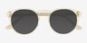 Begin Crystal Yellow AcetateSunglass Frames from EyeBuyDirect, Closed View
