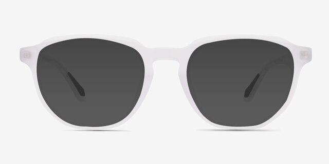 Boost Crystal Clear AcetateSunglass Frames from EyeBuyDirect, Front View