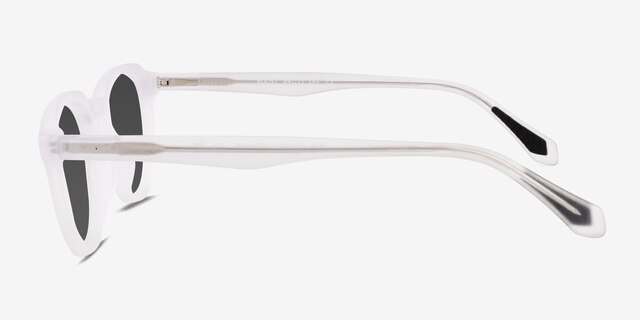 Boost Crystal Clear AcetateSunglass Frames from EyeBuyDirect, Side View