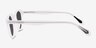 Boost Crystal Clear AcetateSunglass Frames from EyeBuyDirect, Side View