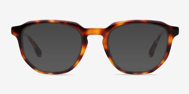 Boost Tortoise AcetateSunglass Frames from EyeBuyDirect, Front View