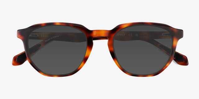 Boost Tortoise AcetateSunglass Frames from EyeBuyDirect, Closed View