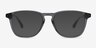 Tackle Crystal Dark Gray AcetateSunglass Frames from EyeBuyDirect, Front View