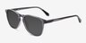 Tackle Crystal Dark Gray AcetateSunglass Frames from EyeBuyDirect, Angle View