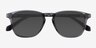 Tackle Crystal Dark Gray AcetateSunglass Frames from EyeBuyDirect, Closed View