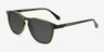 Tackle Crystal Green AcetateSunglass Frames from EyeBuyDirect, Angle View