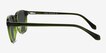 Tackle Crystal Green AcetateSunglass Frames from EyeBuyDirect, Side View