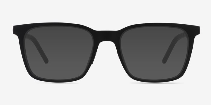 Verge Matte Black Plastic Sunglass Frames from EyeBuyDirect