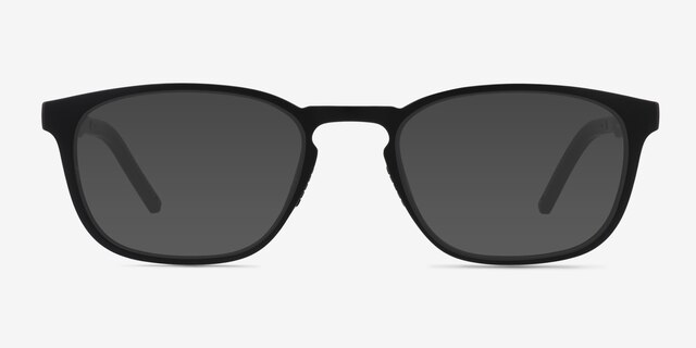 Propel Matte Black PlasticSunglass Frames from EyeBuyDirect, Front View