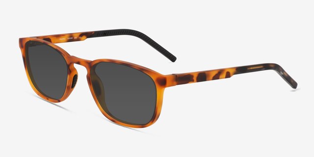 Propel Matte Tortoise PlasticSunglass Frames from EyeBuyDirect, Angle View