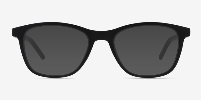 Resurge Matte Black PlasticSunglass Frames from EyeBuyDirect, Front View