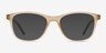 Resurge Matte Crystal Brown PlasticSunglass Frames from EyeBuyDirect, Front View