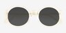 Ellison Clear Yellow AcetateSunglass Frames from EyeBuyDirect, Closed View