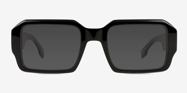 Arin Black AcetateSunglass Frames from EyeBuyDirect, Front View