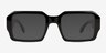 Arin Black AcetateSunglass Frames from EyeBuyDirect, Front View
