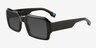 Arin Black AcetateSunglass Frames from EyeBuyDirect, Angle View