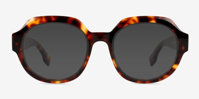 Lilly Tortoise AcetateSunglass Frames from EyeBuyDirect, Front View