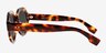 Lilly Tortoise AcetateSunglass Frames from EyeBuyDirect, Side View