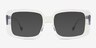 Colby Clear AcetateSunglass Frames from EyeBuyDirect, Front View