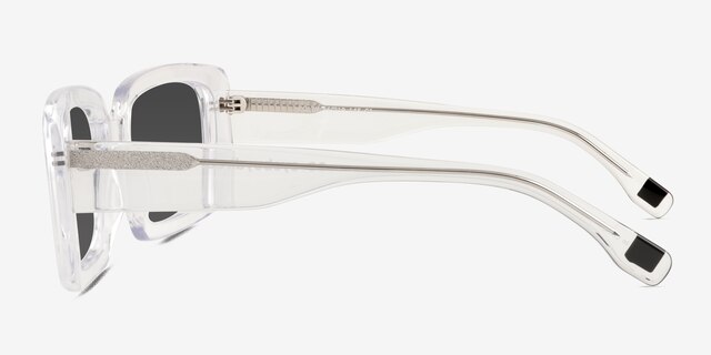 Colby Clear AcetateSunglass Frames from EyeBuyDirect, Side View