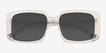 Colby Clear AcetateSunglass Frames from EyeBuyDirect, Closed View