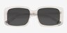 Colby Clear AcetateSunglass Frames from EyeBuyDirect, Closed View