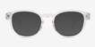 Carrie Clear AcetateSunglass Frames from EyeBuyDirect, Front View