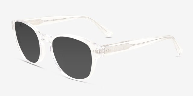 Carrie Clear AcetateSunglass Frames from EyeBuyDirect, Angle View