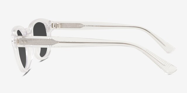 Carrie Clear AcetateSunglass Frames from EyeBuyDirect, Side View