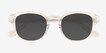 Carrie Clear AcetateSunglass Frames from EyeBuyDirect, Closed View