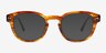 Carrie Striped Tortoise AcetateSunglass Frames from EyeBuyDirect, Front View