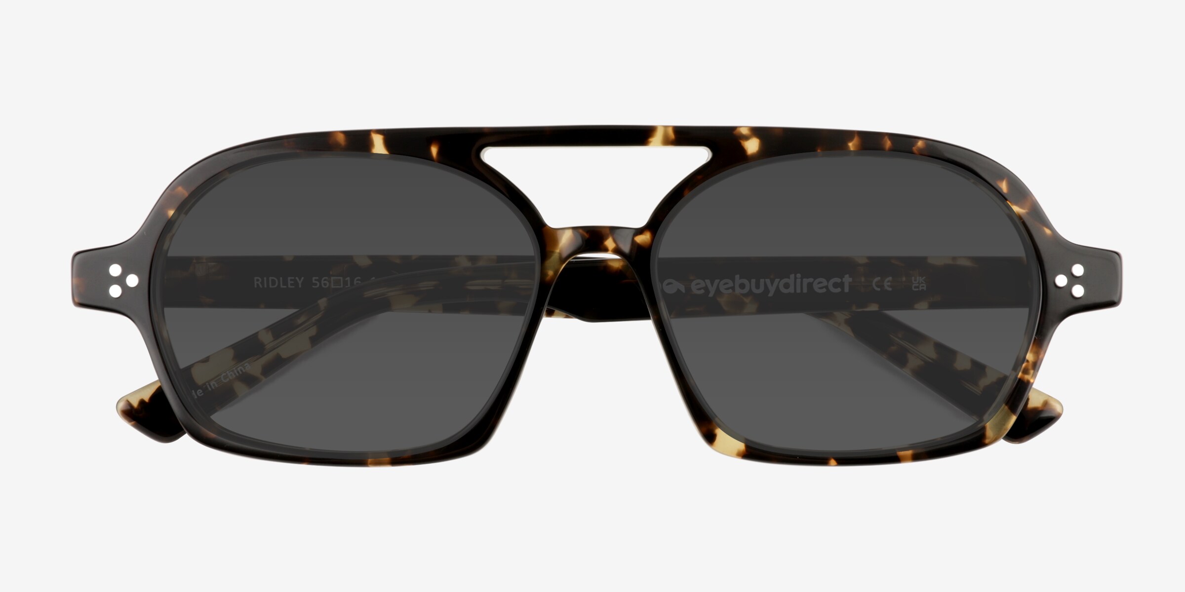 Ridley - Aviator Tortoise Frame Prescription Sunglasses | Eyebuydirect