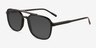 Cam Black AcetateSunglass Frames from EyeBuyDirect, Angle View