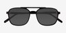 Cam Black AcetateSunglass Frames from EyeBuyDirect, Closed View