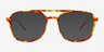Cam Orange Tortoise AcetateSunglass Frames from EyeBuyDirect, Front View