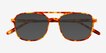 Cam Orange Tortoise AcetateSunglass Frames from EyeBuyDirect, Closed View
