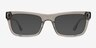 Emilio Clear Gray AcetateSunglass Frames from EyeBuyDirect, Front View