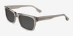 Emilio Clear Gray AcetateSunglass Frames from EyeBuyDirect, Angle View