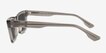 Emilio Clear Gray AcetateSunglass Frames from EyeBuyDirect, Side View