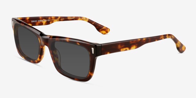 Emilio Tortoise AcetateSunglass Frames from EyeBuyDirect, Angle View