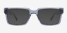 Agni Clear Blue AcetateSunglass Frames from EyeBuyDirect, Front View