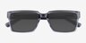 Agni Clear Blue AcetateSunglass Frames from EyeBuyDirect, Closed View