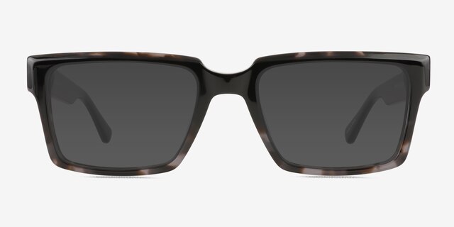 Agni Gray Tortoise AcetateSunglass Frames from EyeBuyDirect, Front View
