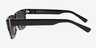 Agni Gray Tortoise AcetateSunglass Frames from EyeBuyDirect, Side View