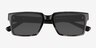 Agni Gray Tortoise AcetateSunglass Frames from EyeBuyDirect, Closed View