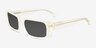 Alaric Clear Yellow AcetateSunglass Frames from EyeBuyDirect, Angle View