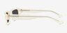 Alaric Clear Yellow AcetateSunglass Frames from EyeBuyDirect, Side View