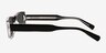 Ernest Black Clear AcetateSunglass Frames from EyeBuyDirect, Side View